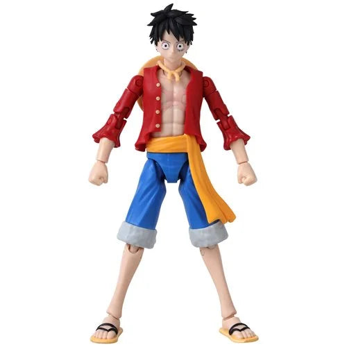 BANDAI NAMCO One Piece Anime Heroes Monkey D. Luffy Version 2 Action Figure